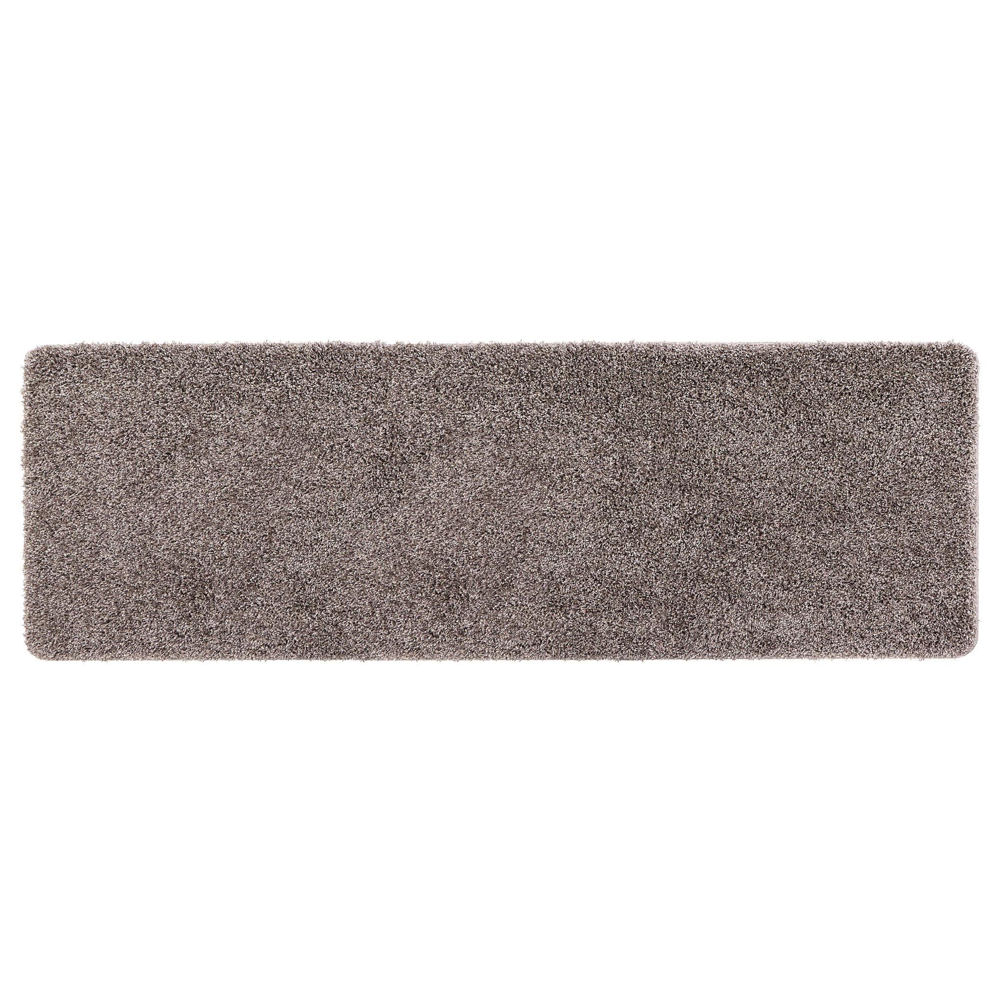My Rug Mocha Fleck- a washable rug with white and light brown flecks.