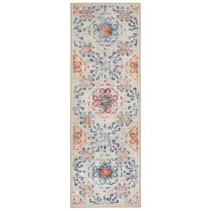 Modern Damask Eco-Washable Runner 6