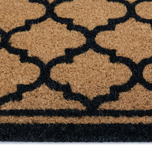 Moroccan Tile Coir Doormat