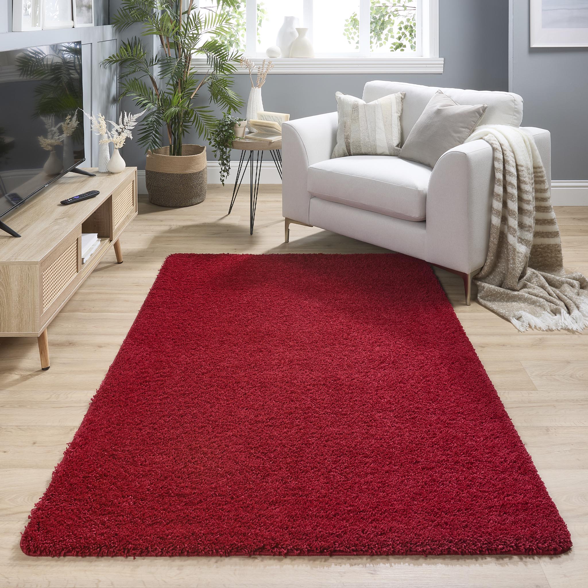 My Rug Washable in Red