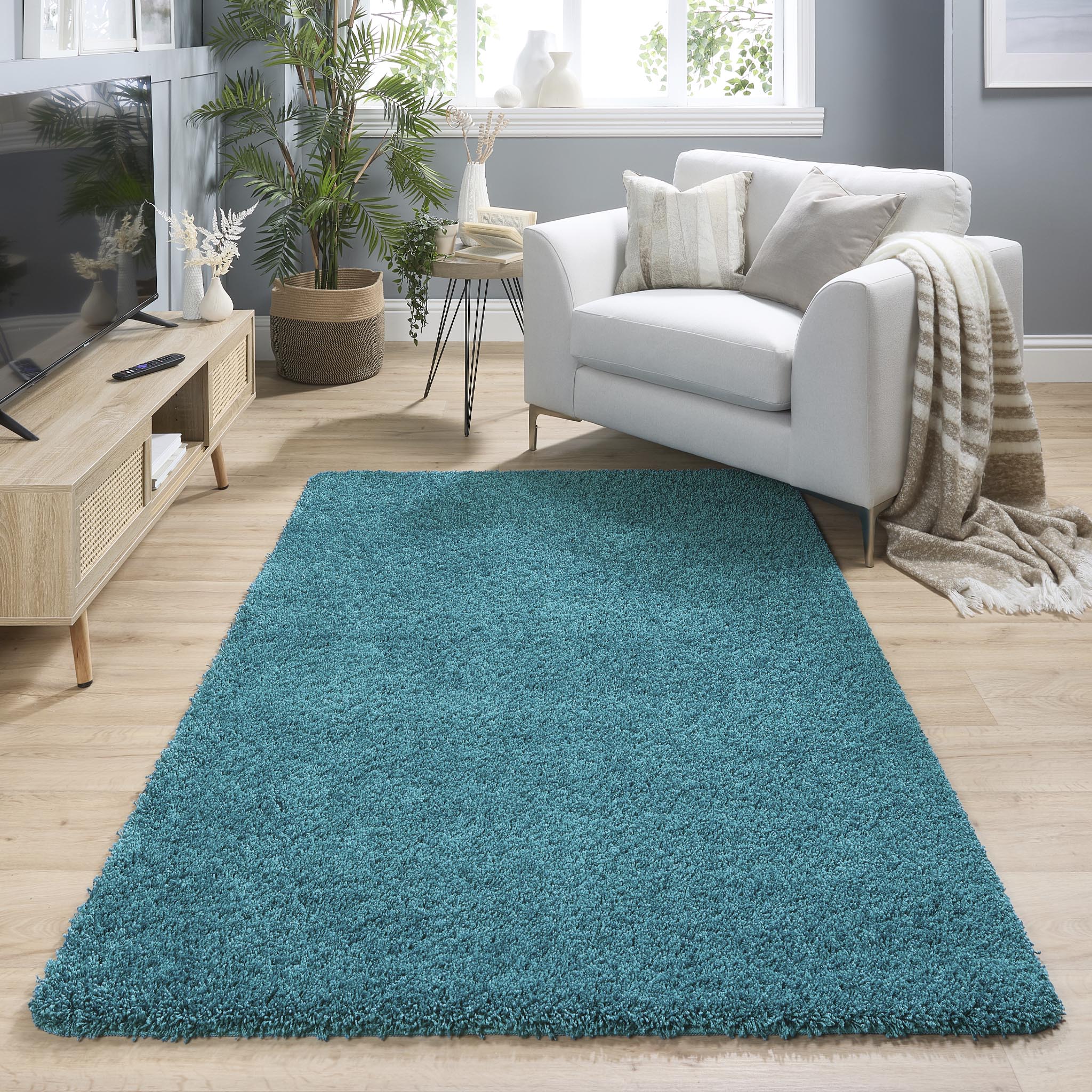 My Rug Washable in Teal