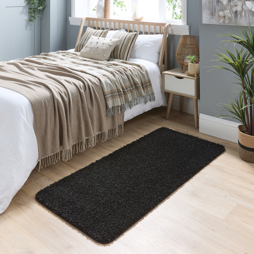 My Rug - Black Rug Runner