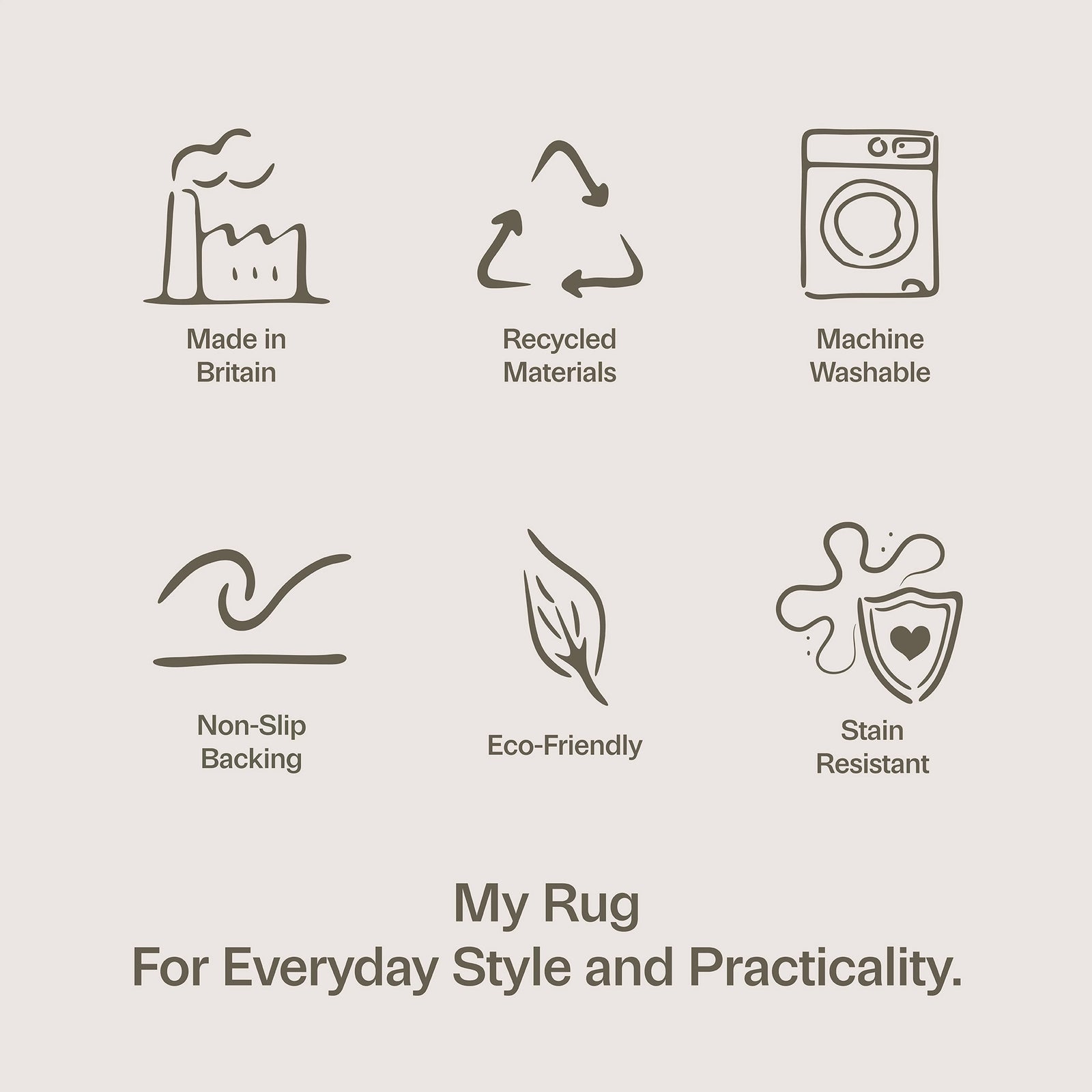 My Rug Benefit Icons