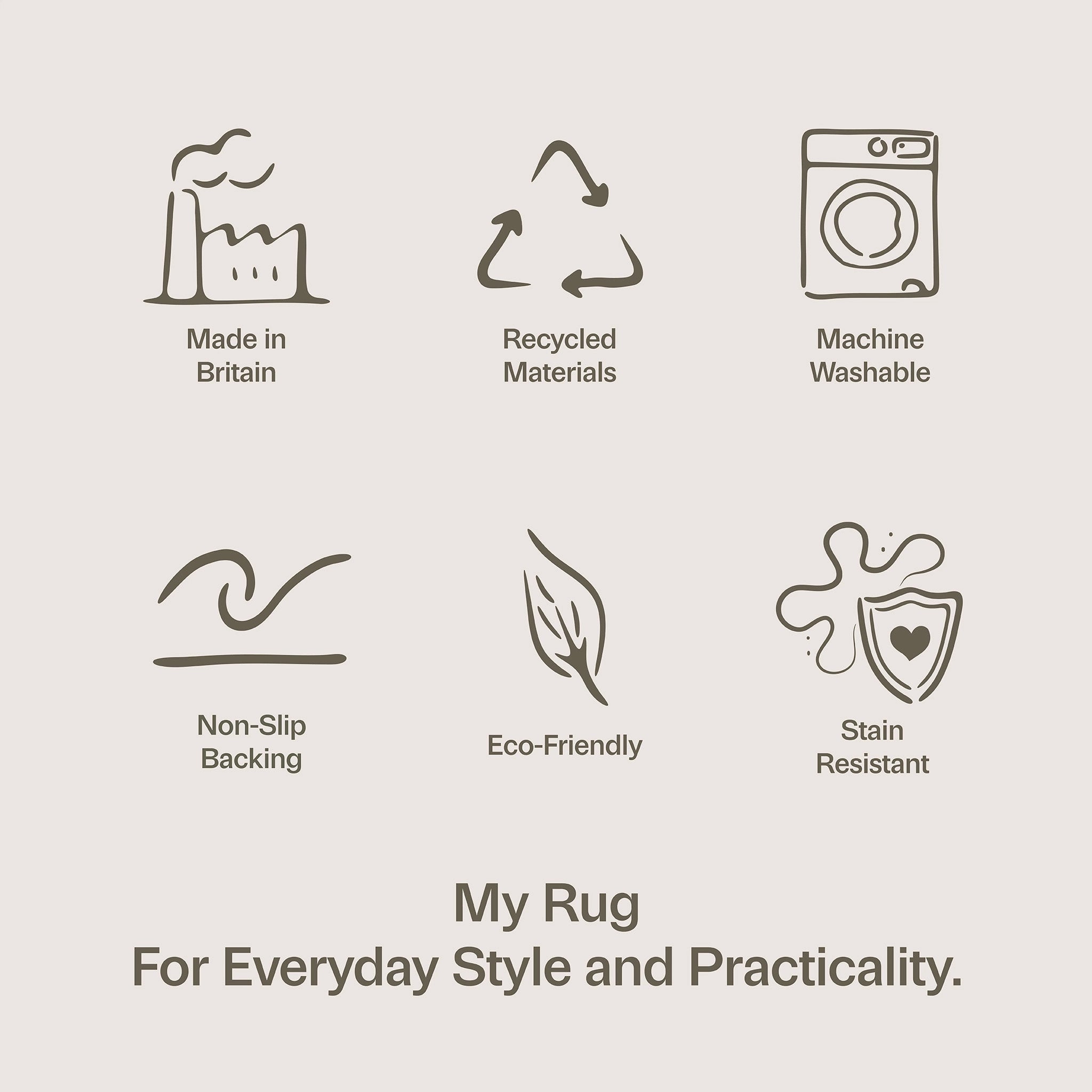 My Rug Benefit Icons