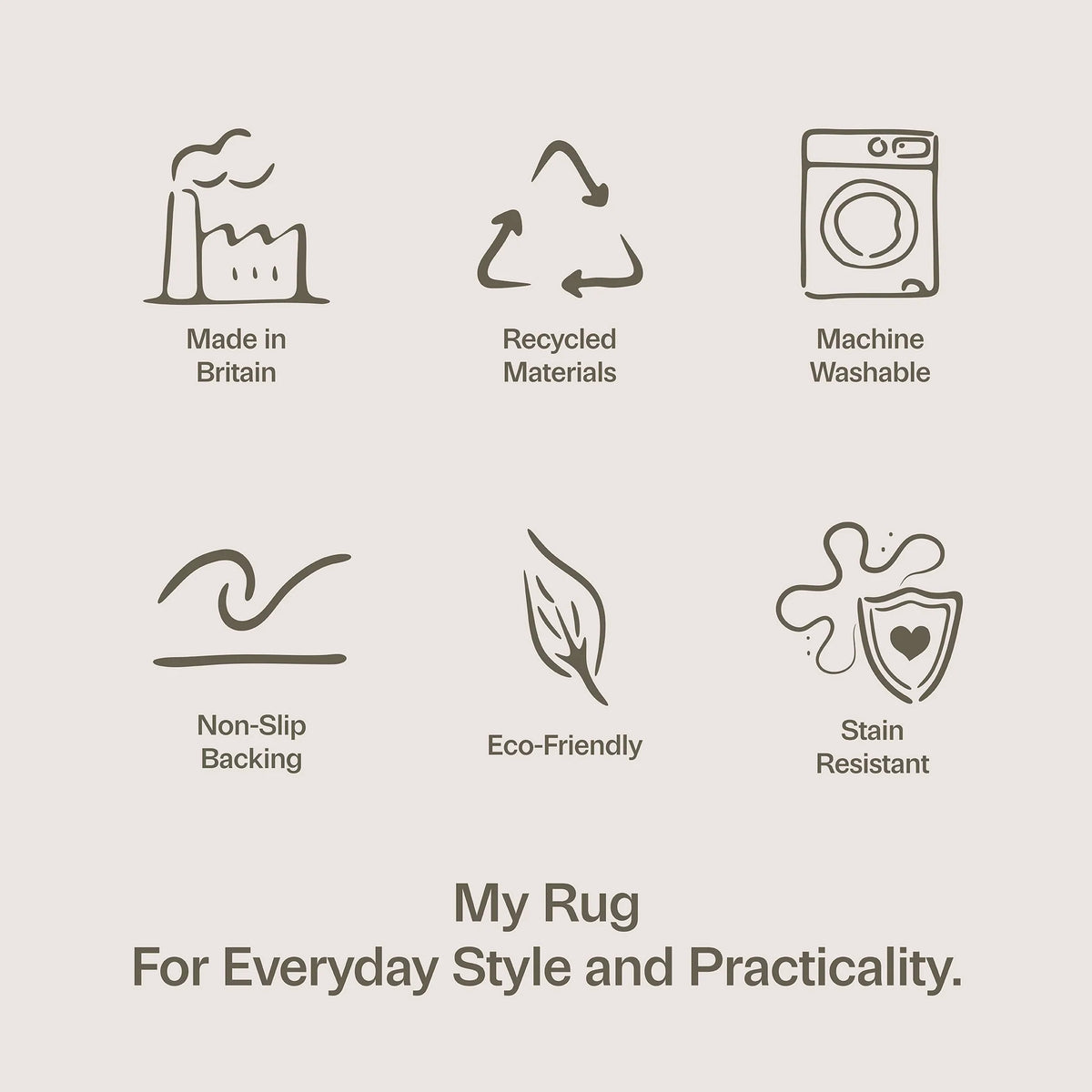 My Rug Benefit Icons