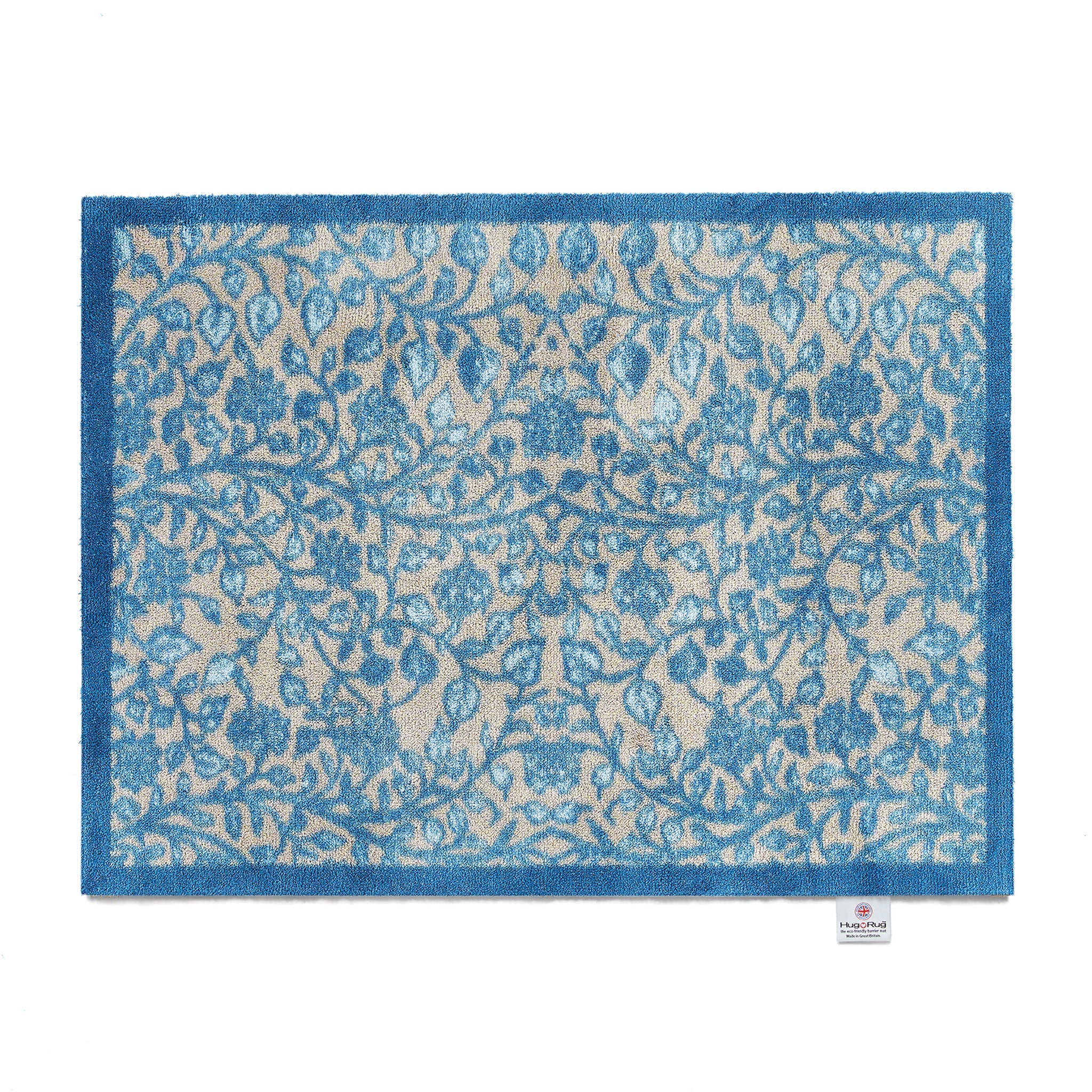 Nature 33 Blue Floral Doormat 1