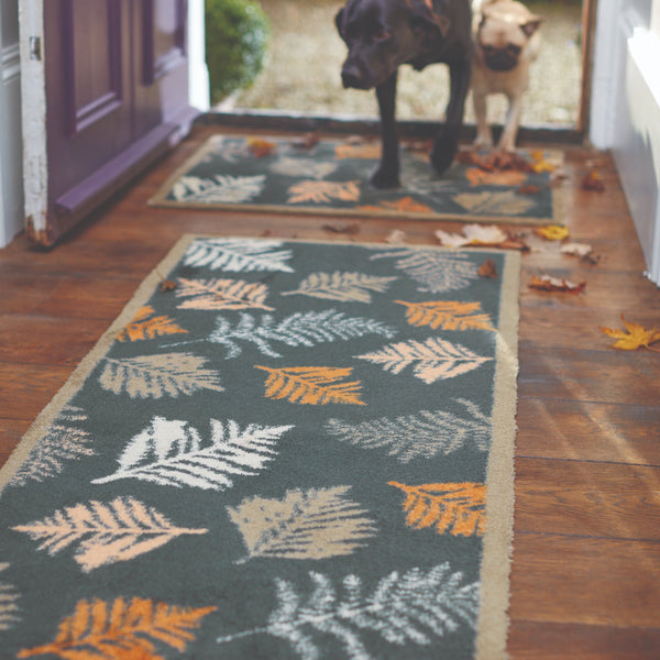 Nature 14 Leaves Washable Doormat