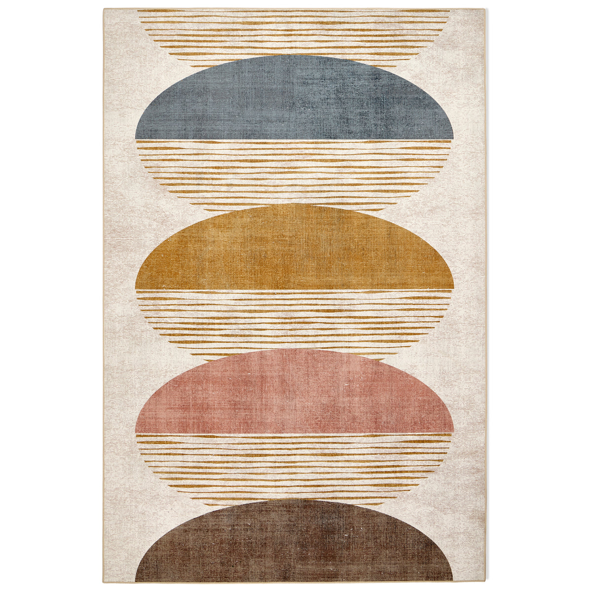 Oval Eclipse Washable Rug - Eco-Washable Rugs - Hug Rug