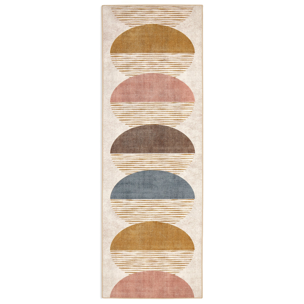 Oval Eclipse Eco-Washable Runner 7