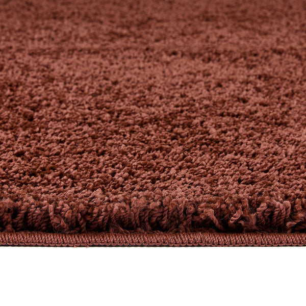 My Rug Washable in Ox Red Pile Height