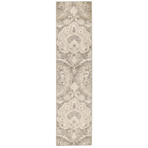 Paisley Tapestry Linen Eco-Washable Runner with a paisley design. 