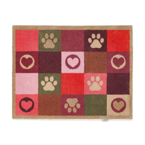 Hug Rug Patchwork Paws Washable Doormat