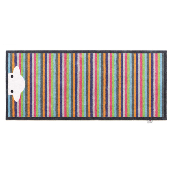 Peep Stripe Herdy Washable Runner