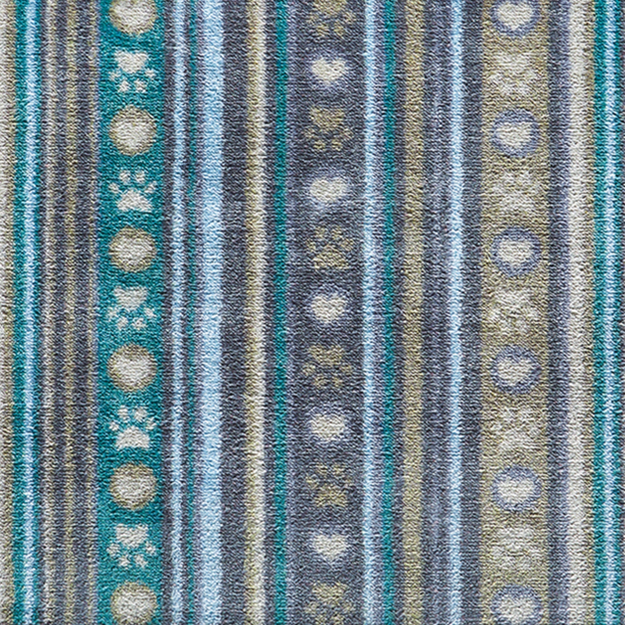 Close up image of the Pet 80 washable doormat pattern from Hug Rug