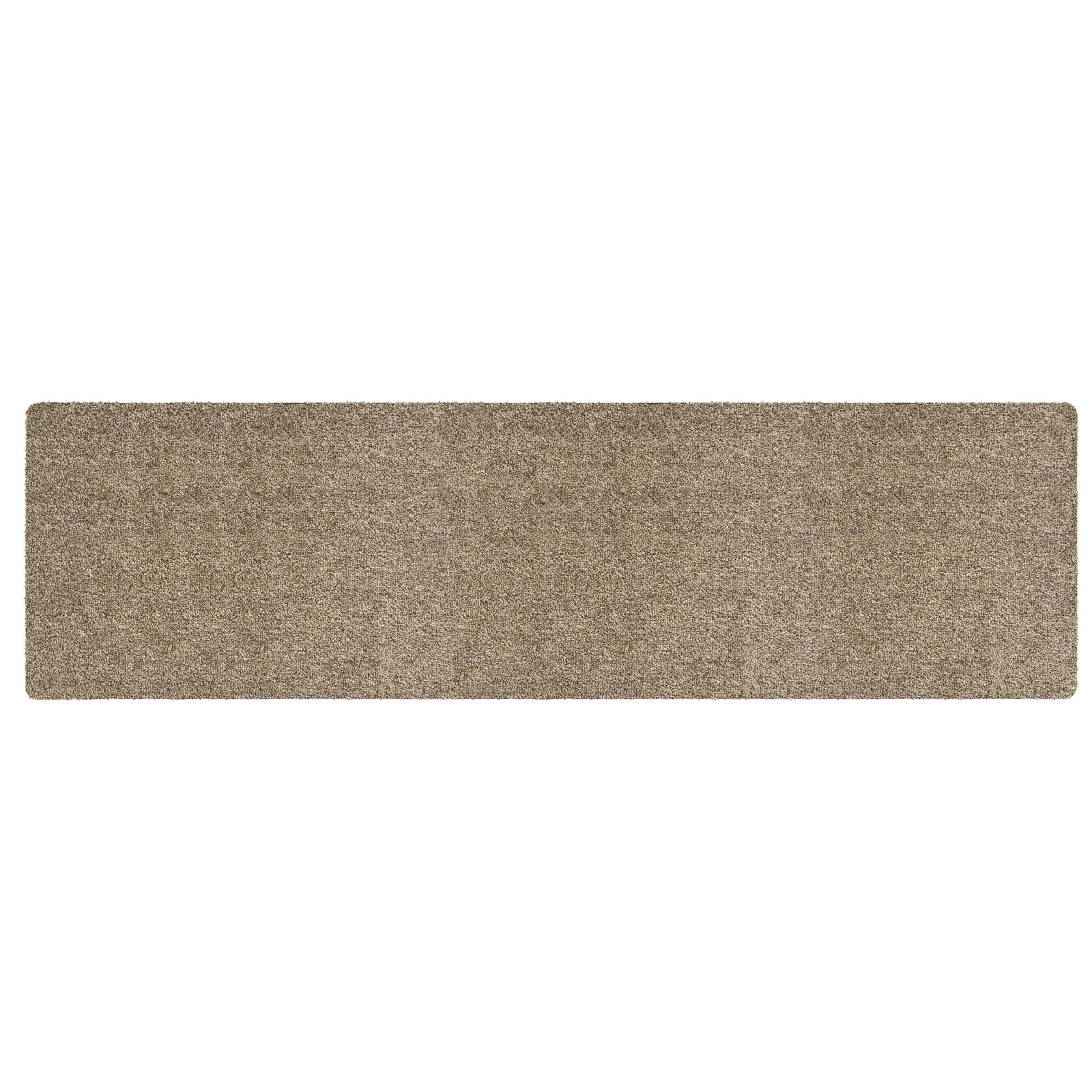 Plain Fleck Linen Runner - a 100% recycled material runner in light brown fleck pattern.