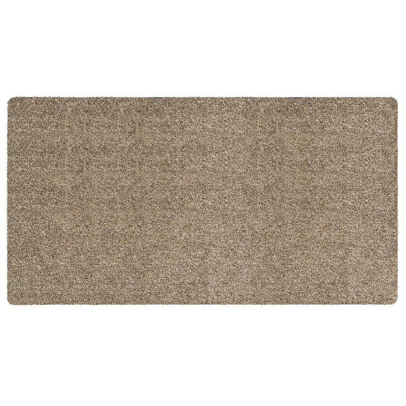 Plain Fleck Linen Runner - a 100% recycled material runner in light brown fleck pattern.