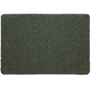 Plain Fleck Sage Green Doormat - a 100% recycled material doormat featuring a green fleck design. 