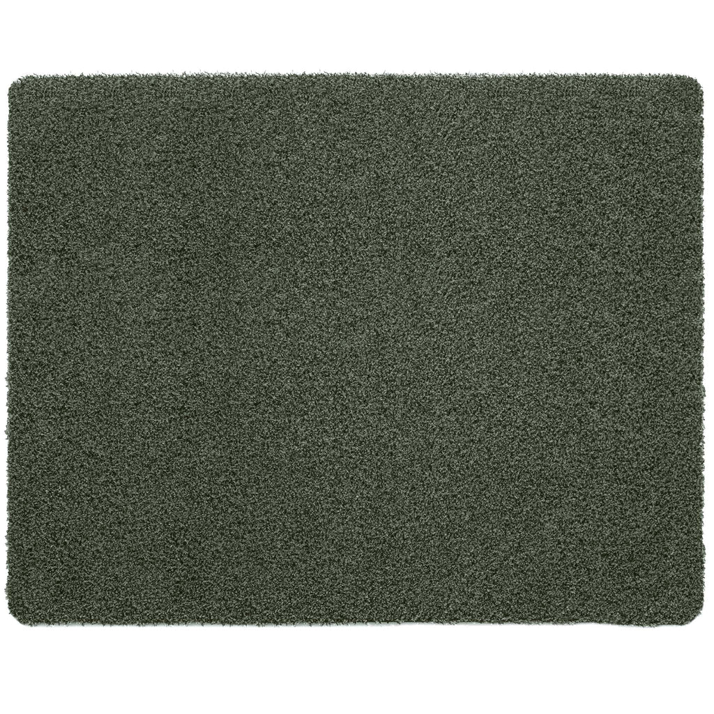 Plain Fleck Sage Green Doormat - a 100% recycled material doormat featuring a green fleck design. 
