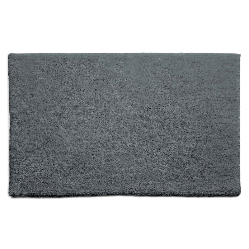 Bamboo Graphite Brick Bath Mat - 100% bamboo bath mat featuring a carved brick design. 