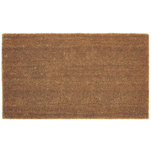 Plain Natural Coir Doormat 1