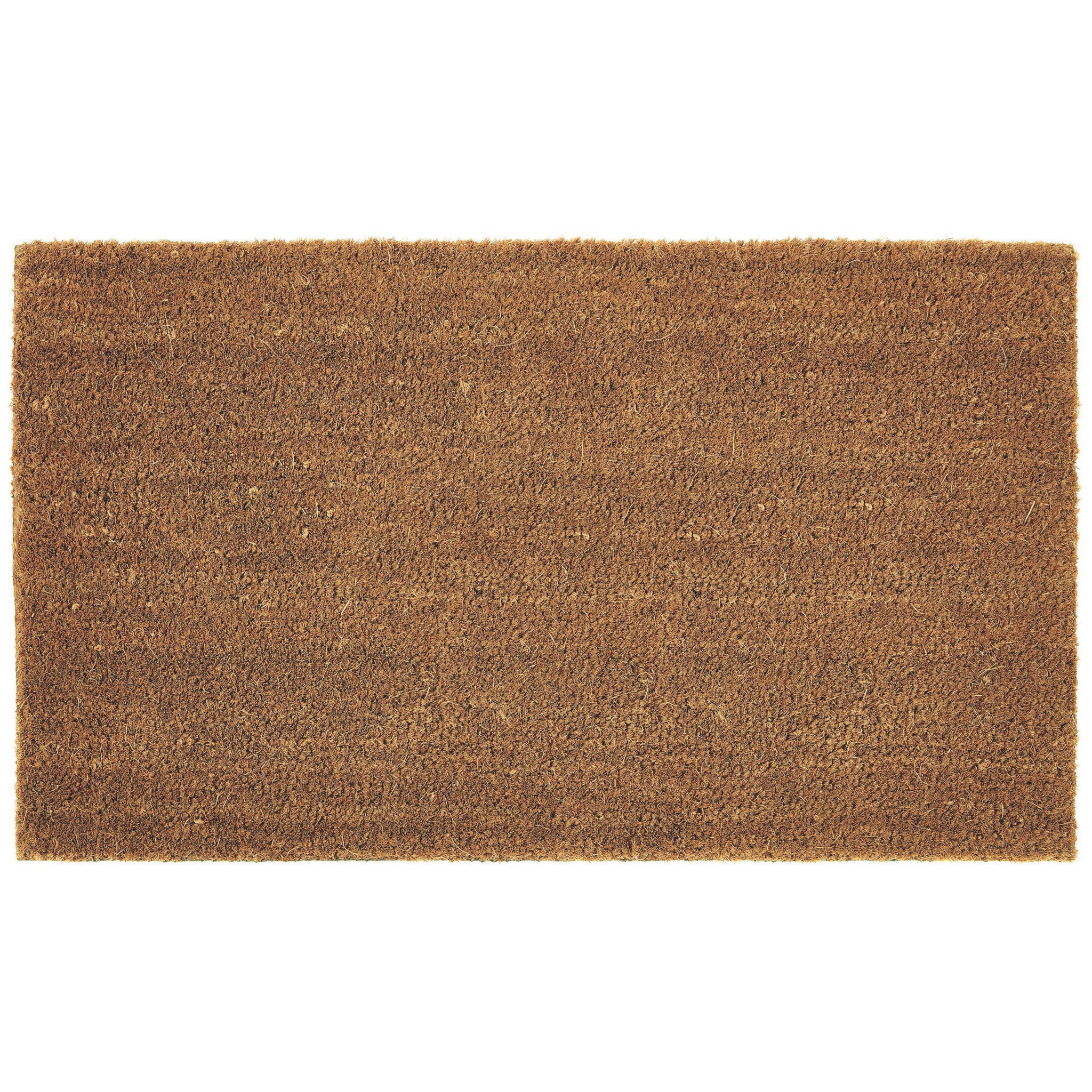 Plain Natural Coir Doormat 1
