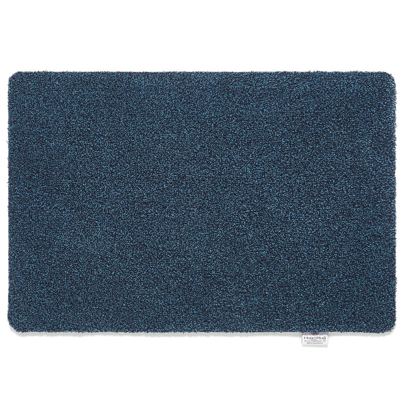 Plain Fleck - Indigo Washable Doormat 1