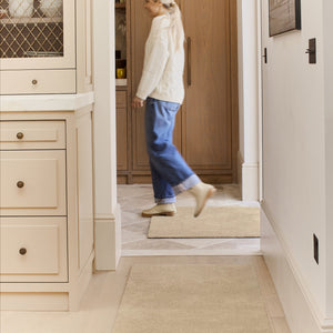 Plain Fleck - Beige Washable Doormat 3