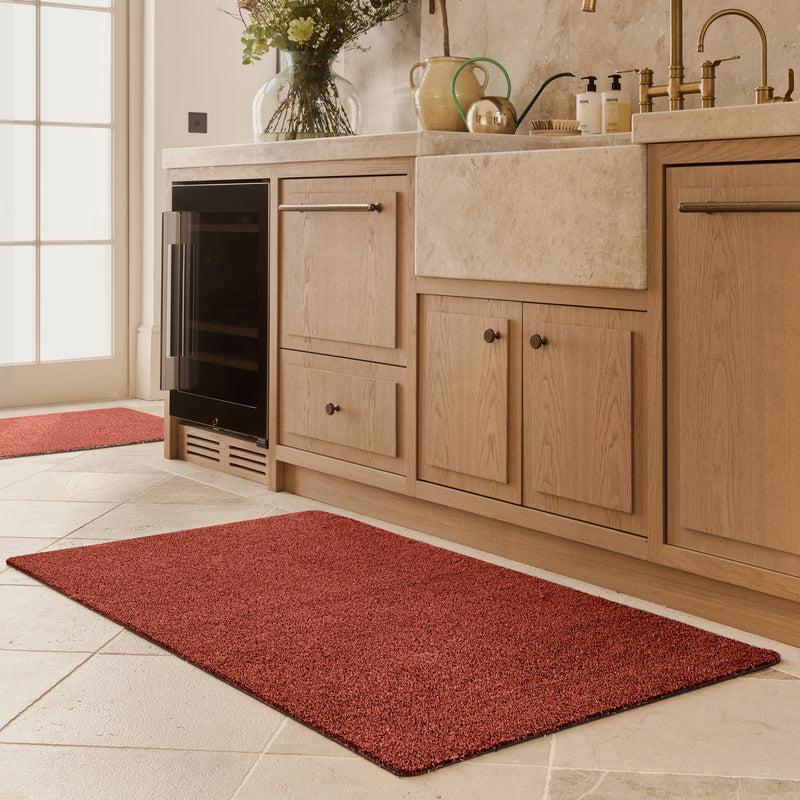 Plain Fleck - Terracotta Doormat 2