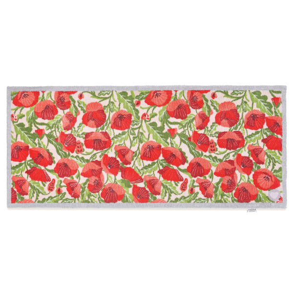 Poppies Galore Washable Runner 5