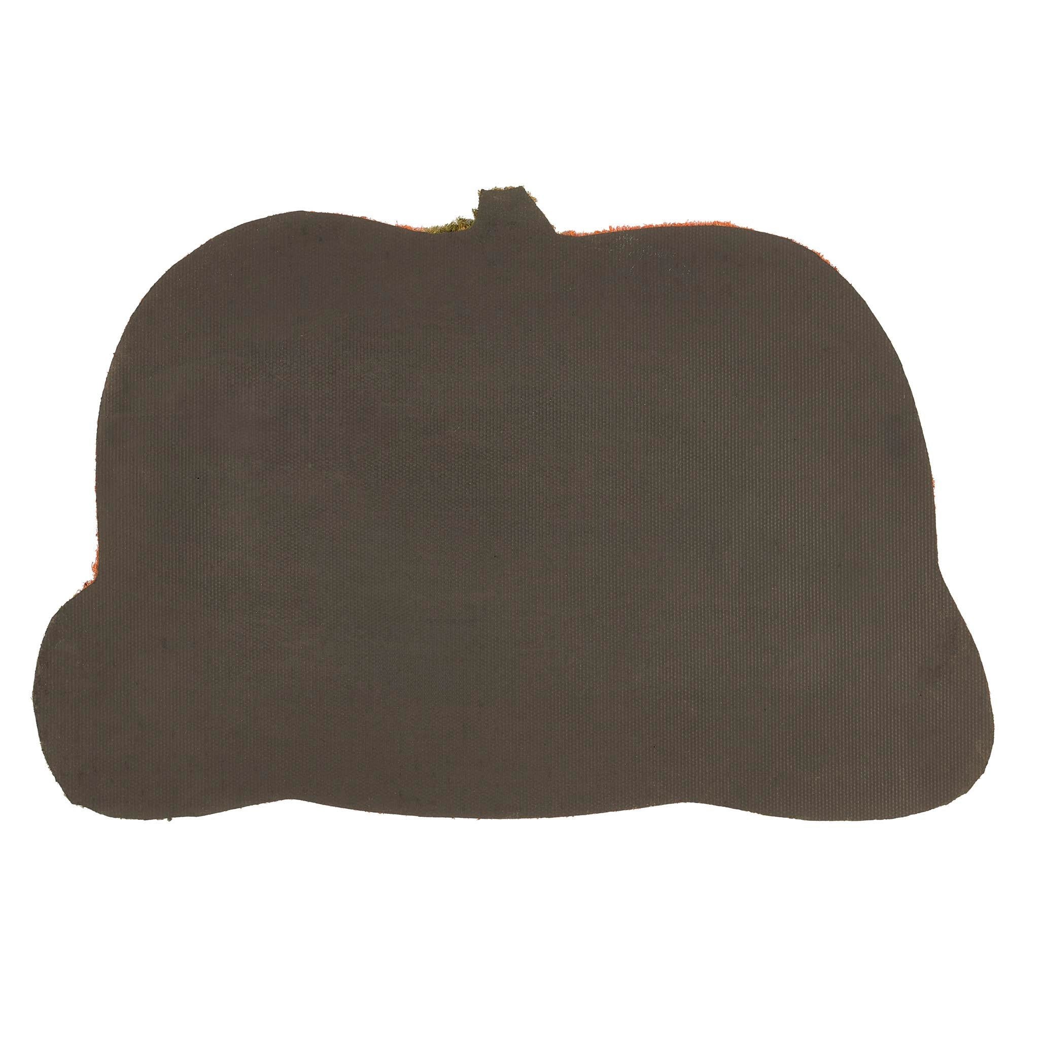Discover the Pumpkin Halloween Coir Doormat in Orange- a coir doormat with a graphic pumpkin design. 