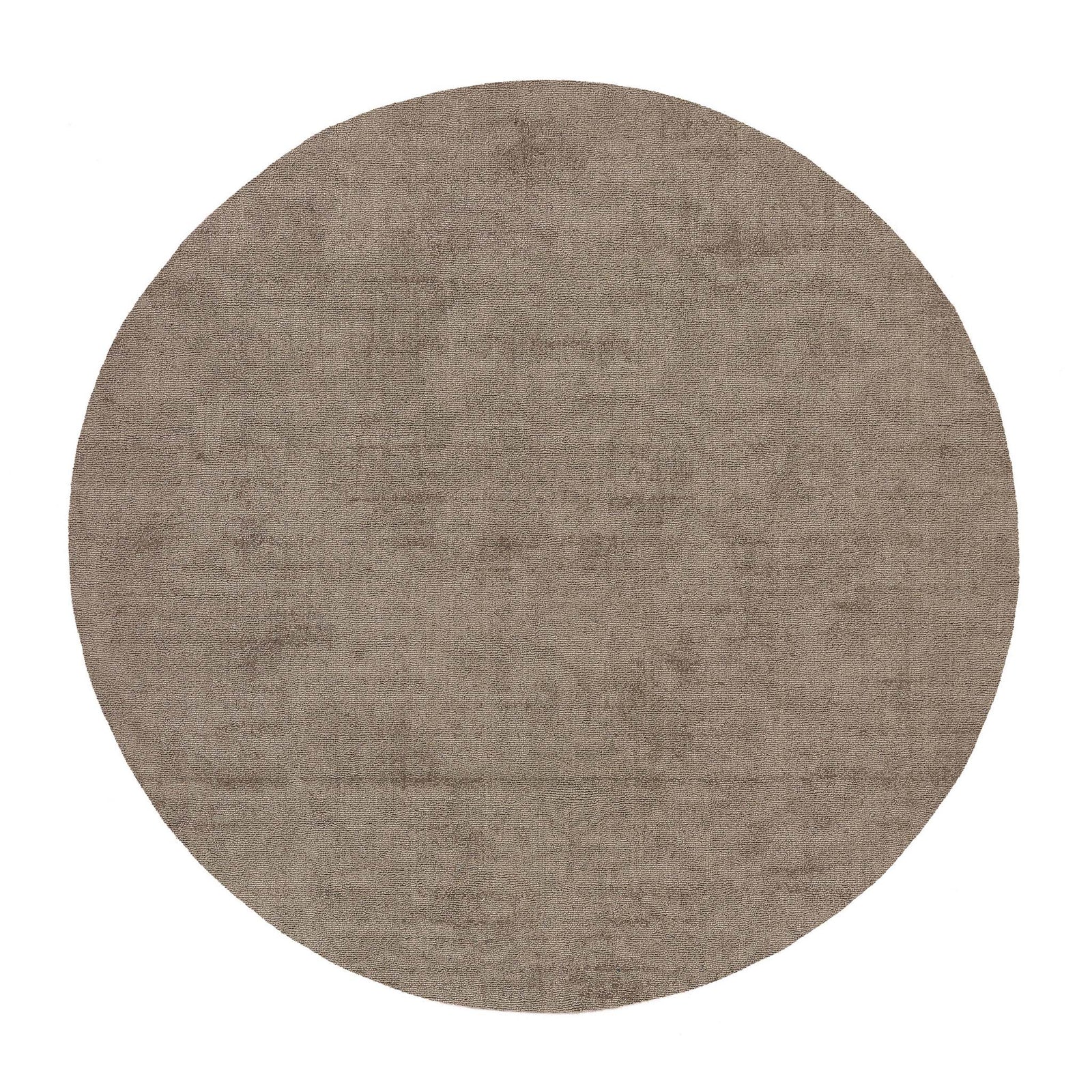 Reef Mink Rug - a 100% recycled material rug featuring a brown textured pattern.