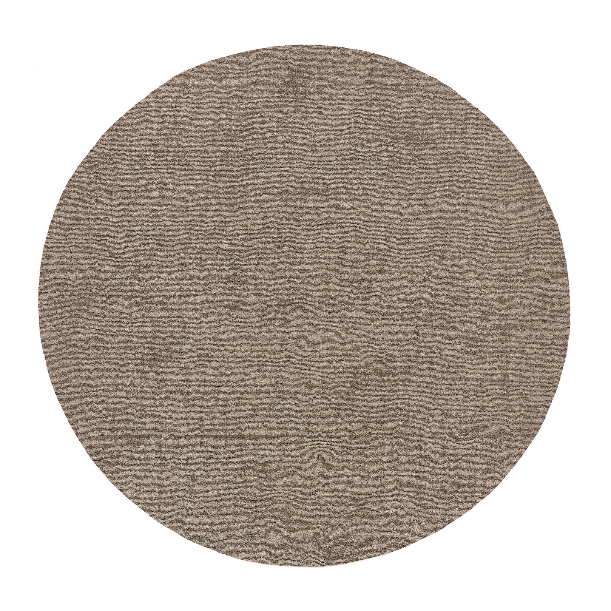 Reef Mink Rug - a 100% recycled material rug featuring a brown textured pattern.