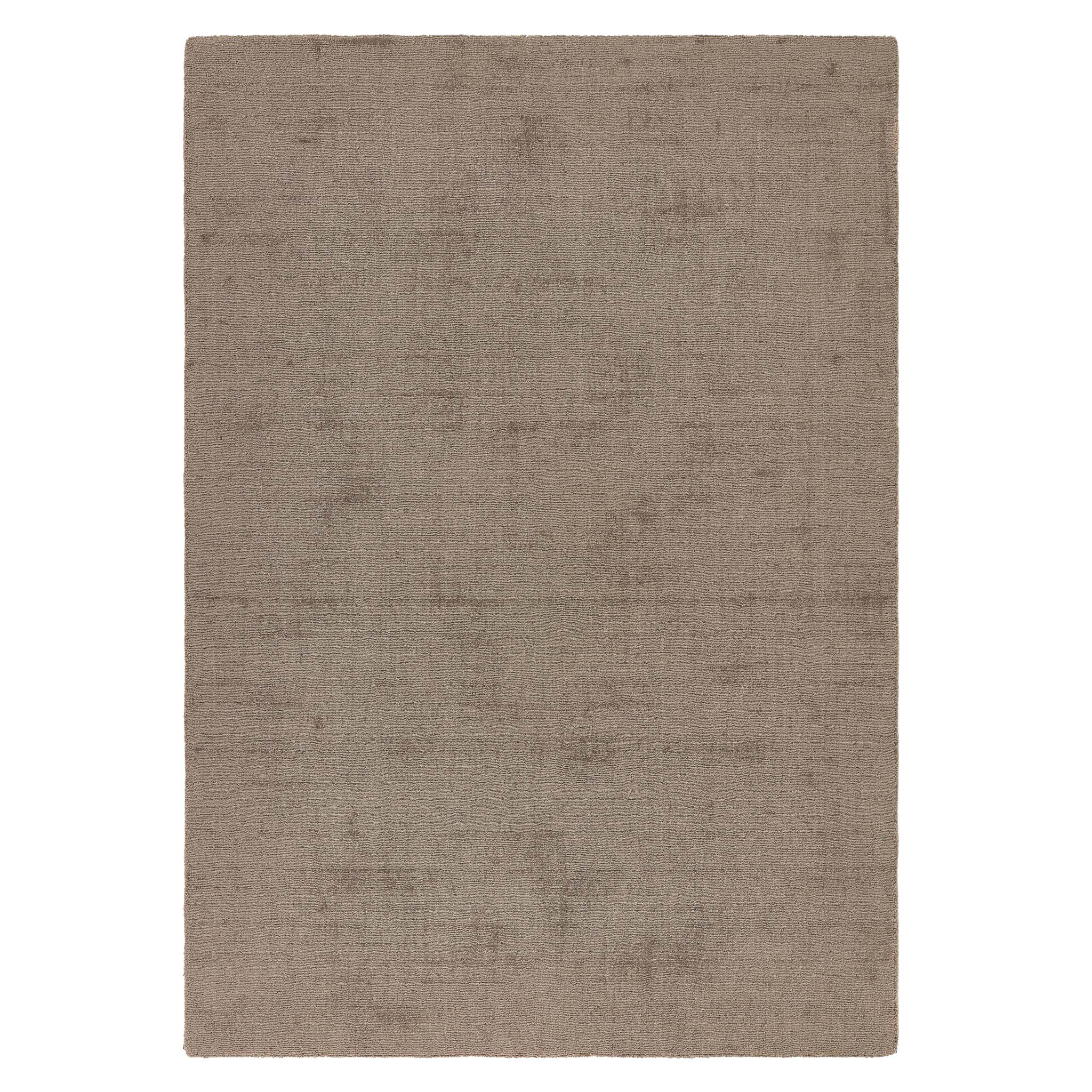 Reef Mink Rug - a 100% recycled material rug featuring a brown textured pattern.
