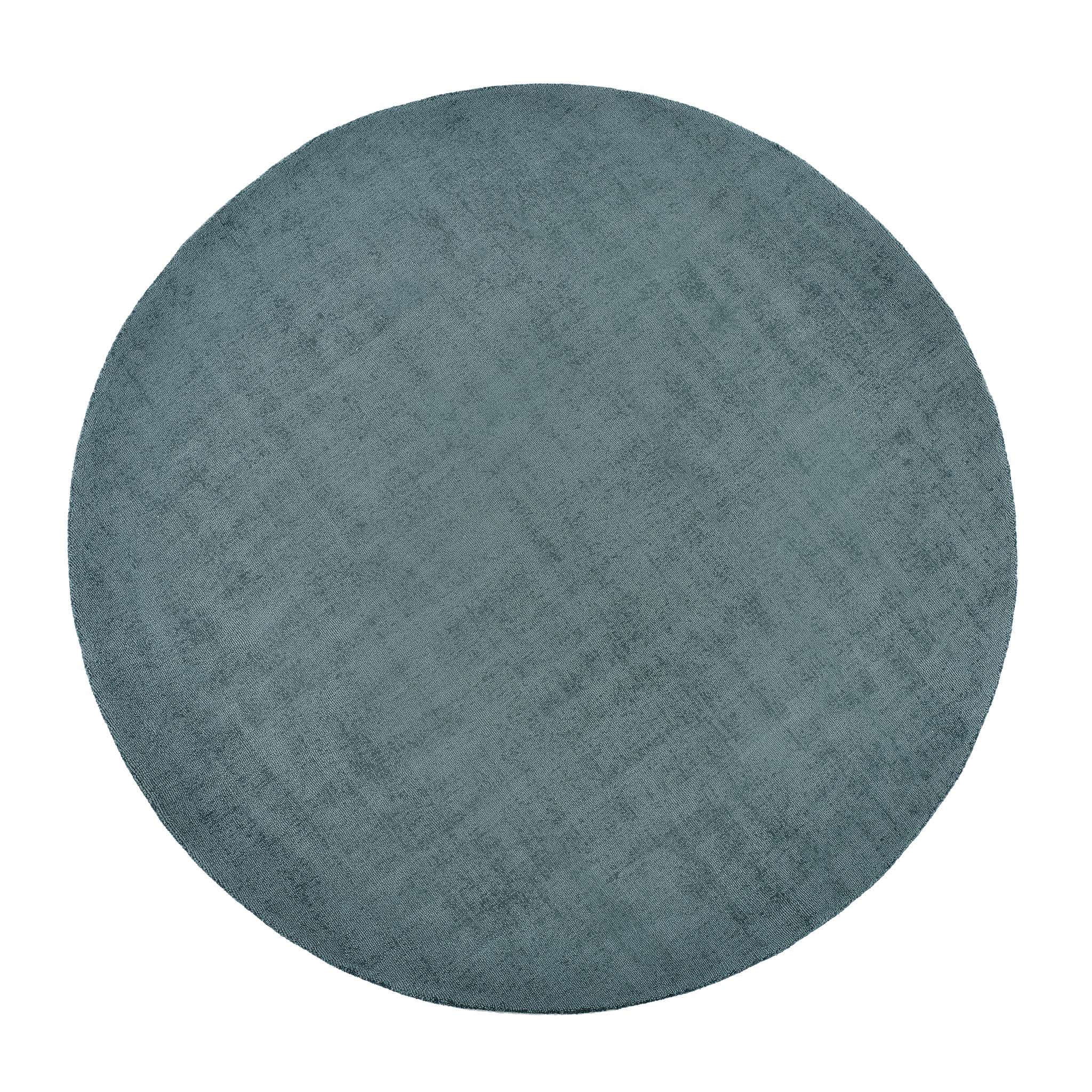 Reef Petrol Blue Rug - a 100% recycled material rug featuring a blue textured pattern.