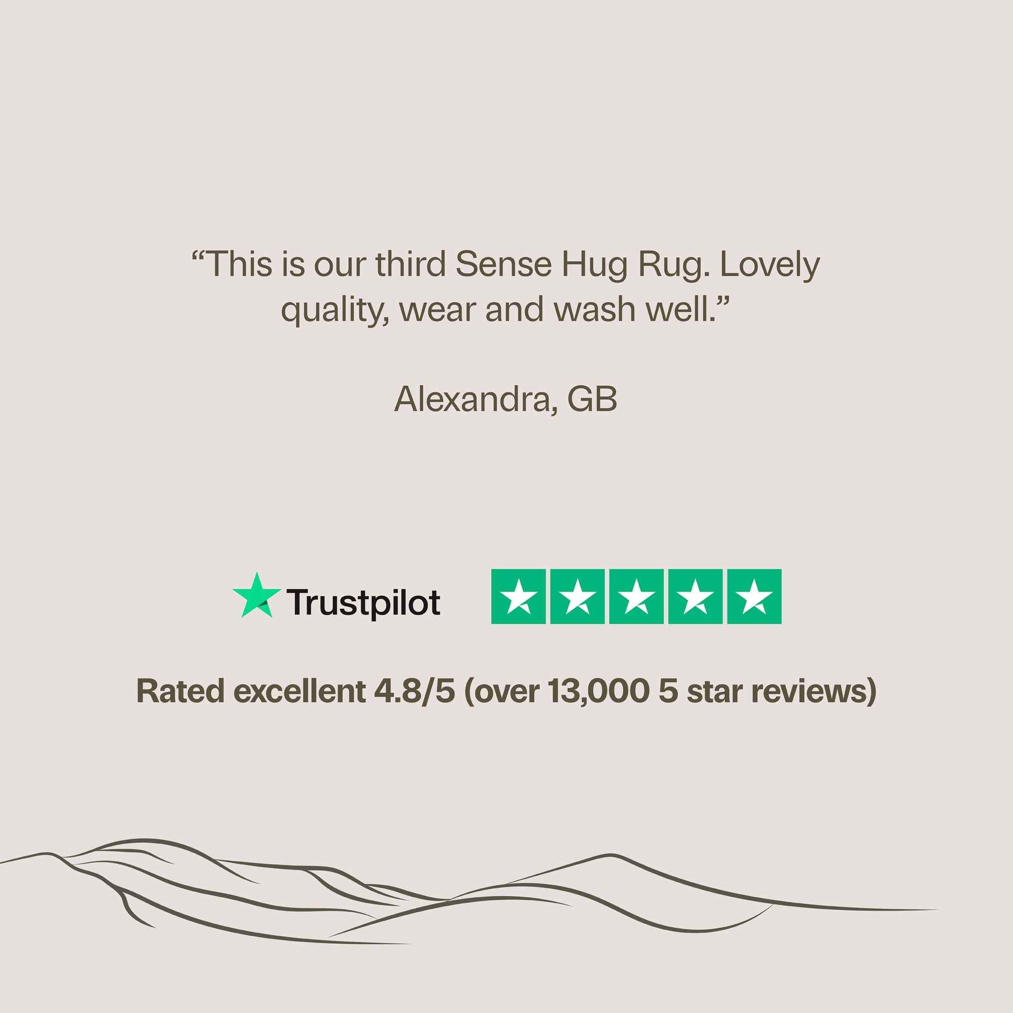 Hug Rug Plain Campaign