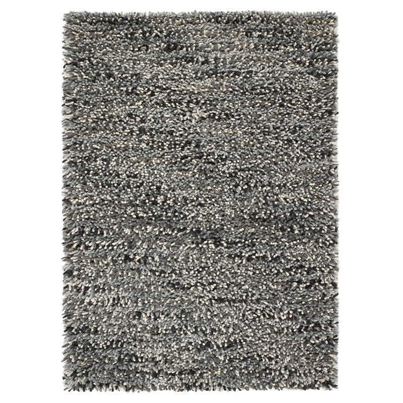 Rocks Shaggy Blue - a 100% wool blue rug featuring a shaggy fleck pattern.