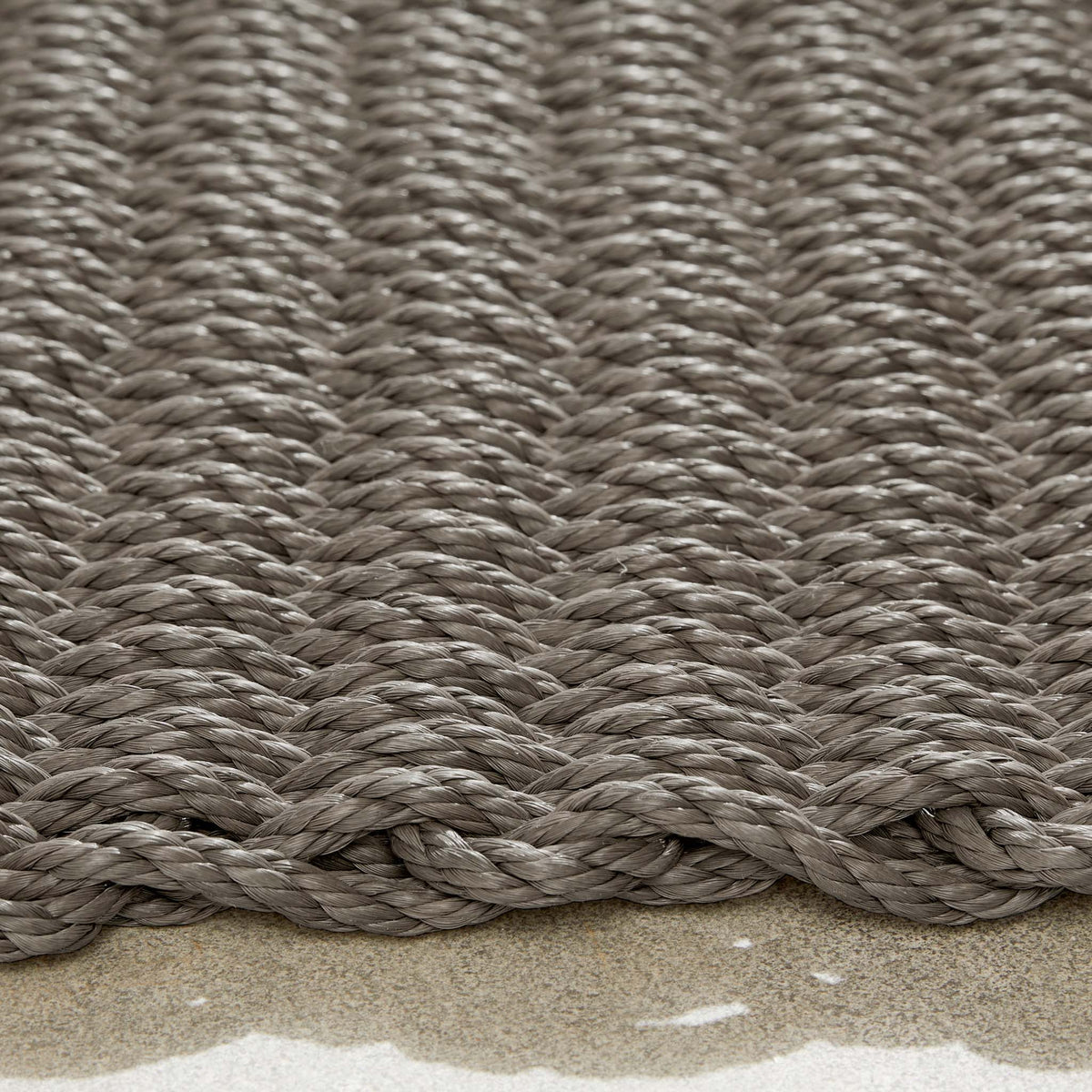 Outdoor Rope Mat Natural
