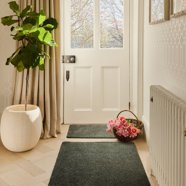 Plain Fleck - Sage Green Doormat 2