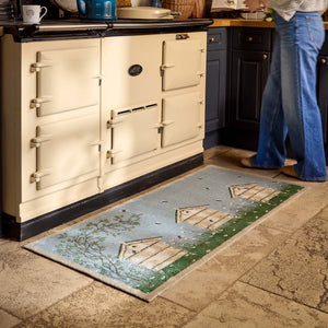 Aura Beehive Washable Runner