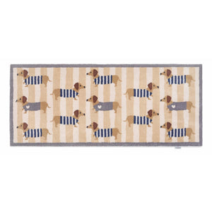 Sausage Dog Chic Washable Runner