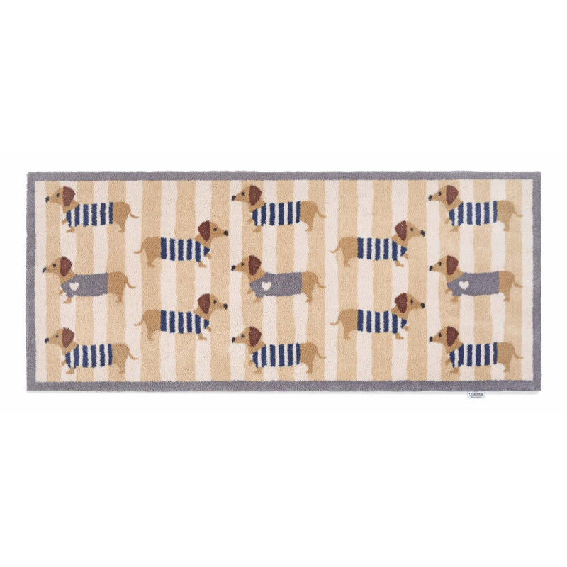 Sausage Dog Chic Washable Runner
