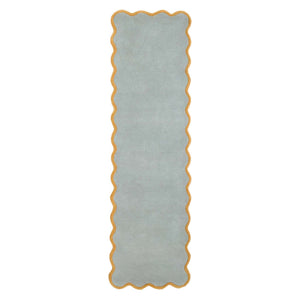 Scalloped Elsie Duck Egg/Ochre Runner