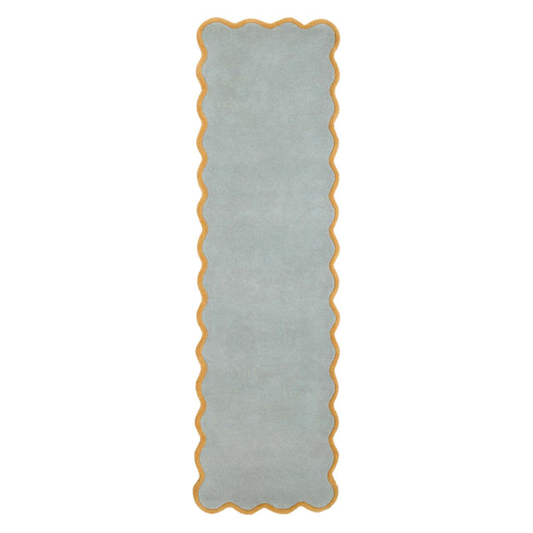 Scalloped Elsie Duck Egg/Ochre Runner