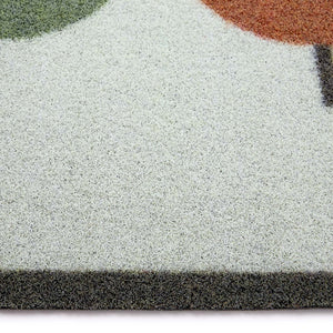 Lintu Rust/Green Outdoor Doormat