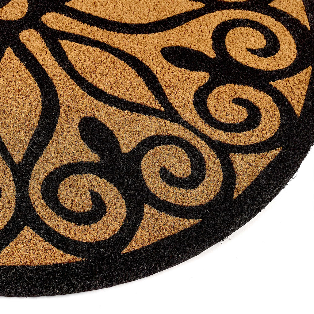 Scroll Coir Doormat 4