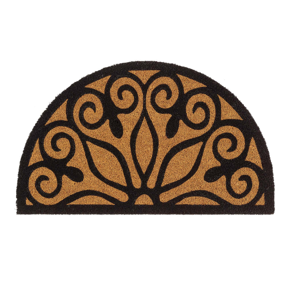 Scroll Coir Doormat 1