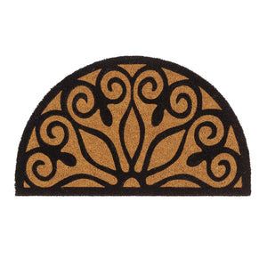 Scroll Coir Doormat 1