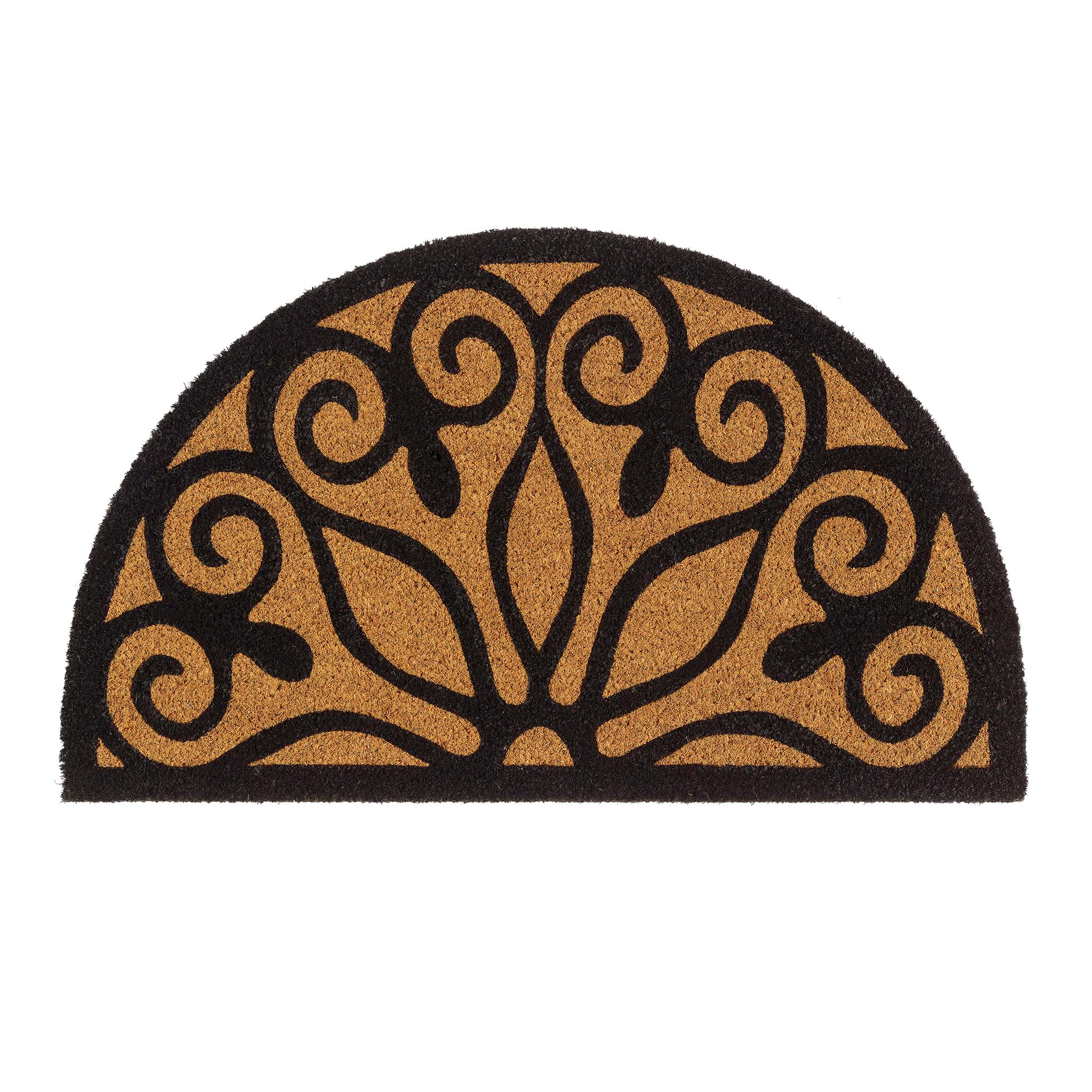 Scroll Coir Doormat 1