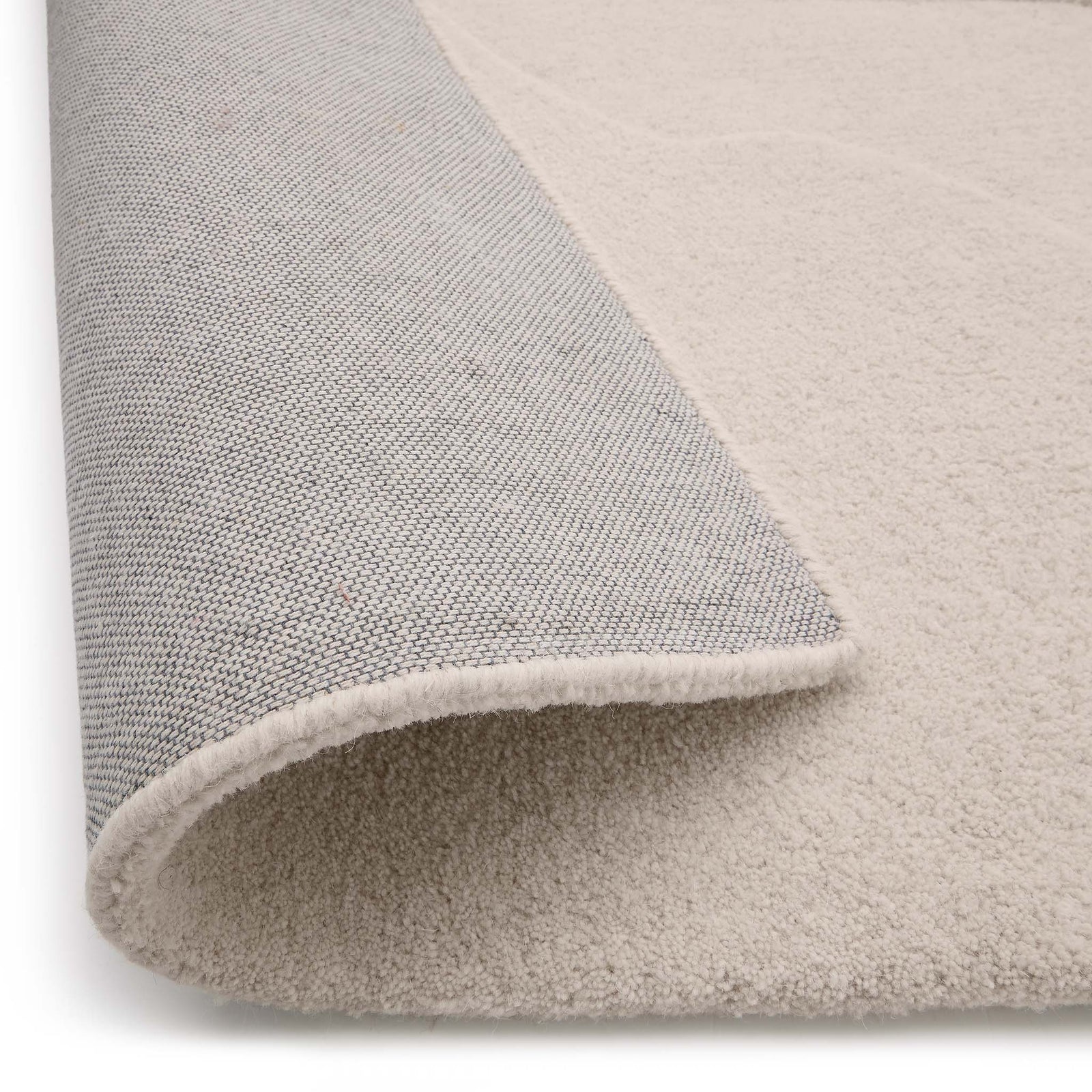 Sculptured Wool Rug Formation Cream. 100% wool rug with a carved geometric design.