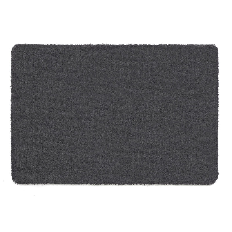 Sense Charcoal Bath Mat made from 100% recycled content, fully machine washable.
